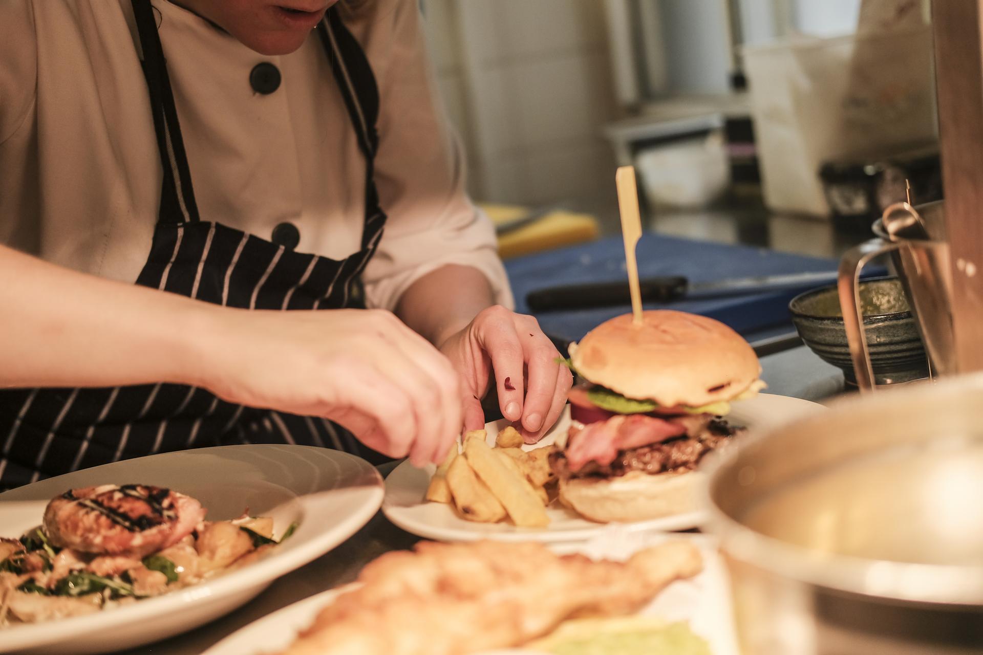 The Iron Duke Food at The Iron Duke Pub & Restaurant, in Mayfair