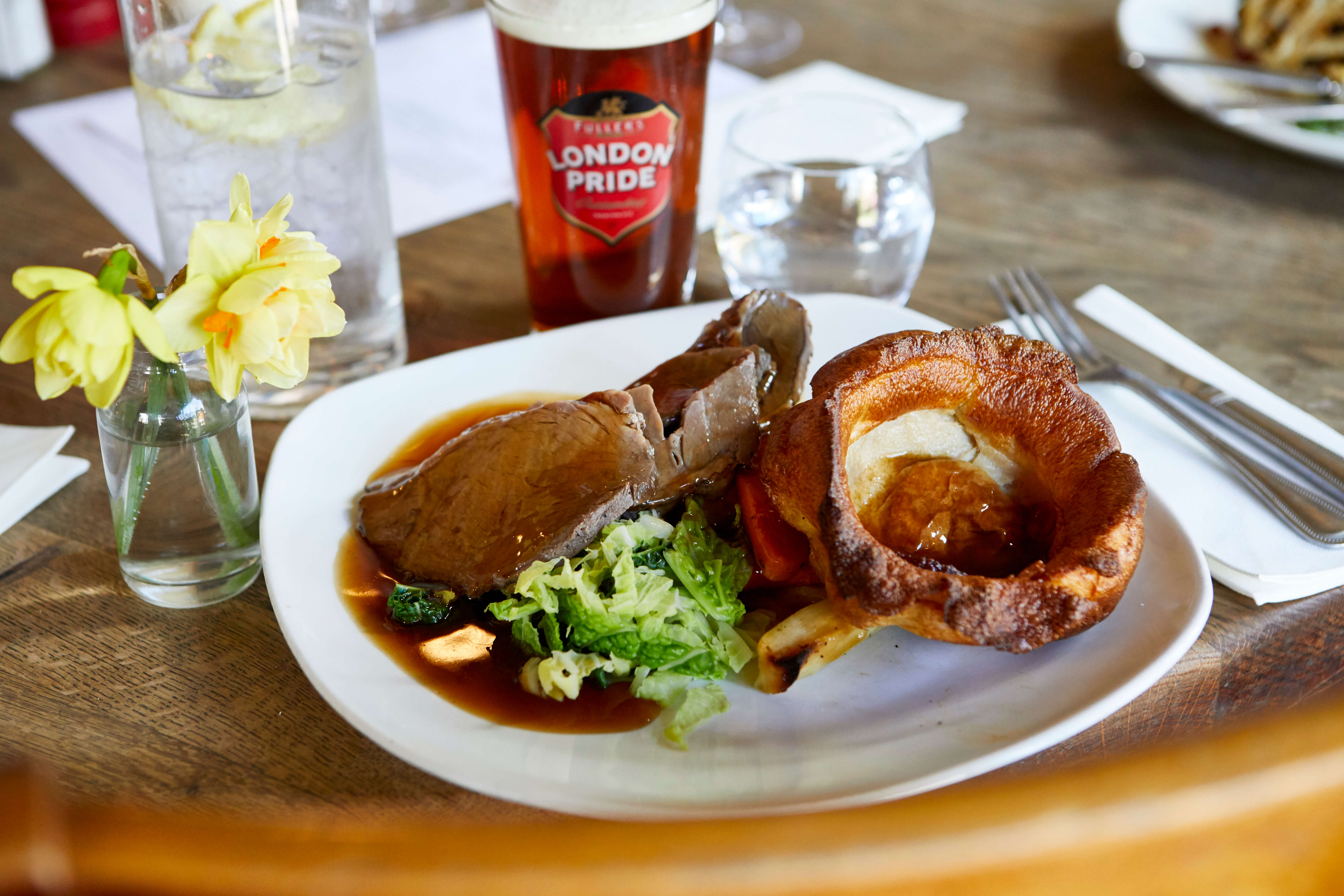 The Iron Duke Food at The Iron Duke Pub & Restaurant, in Mayfair